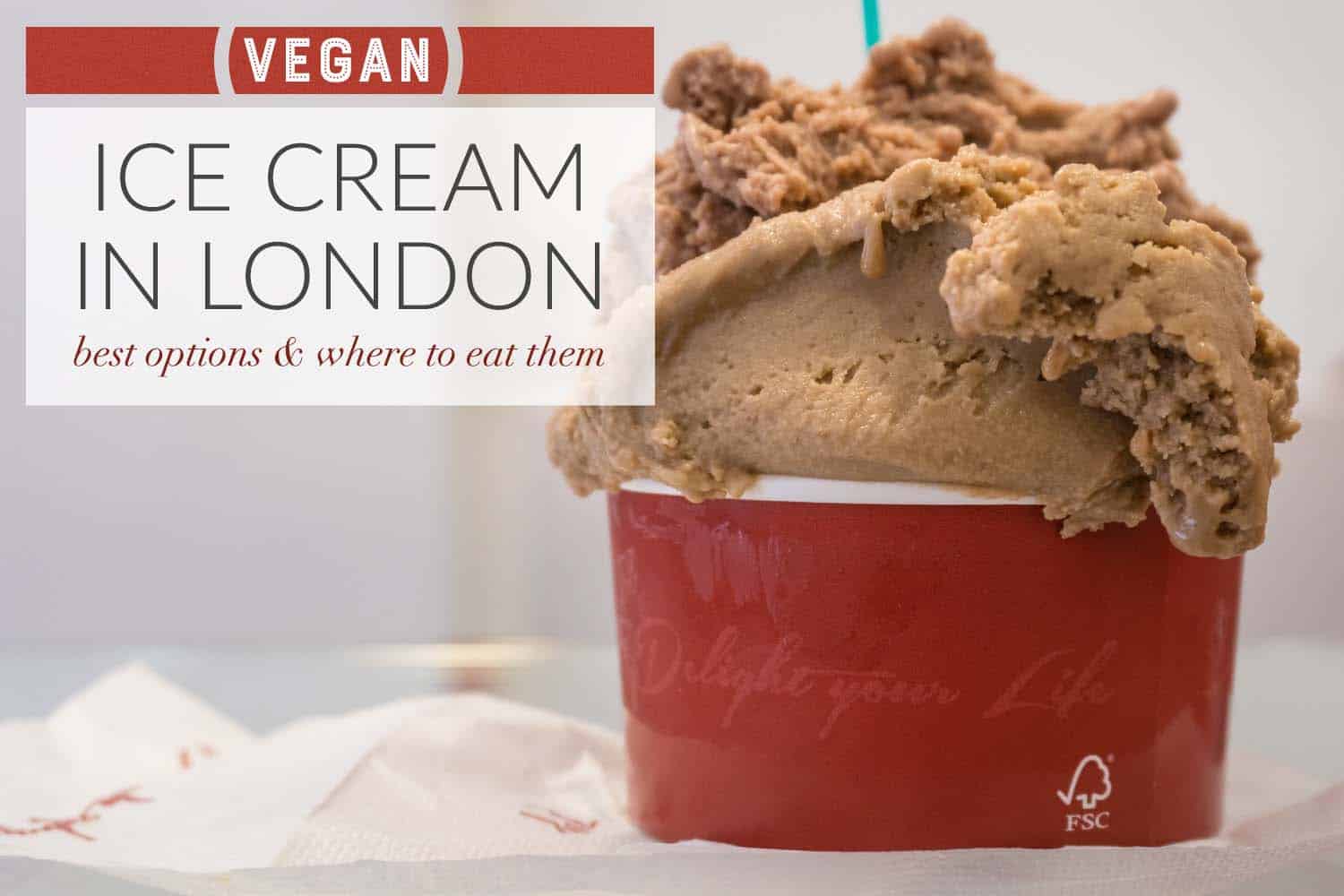 Vegan Ice Cream in London
