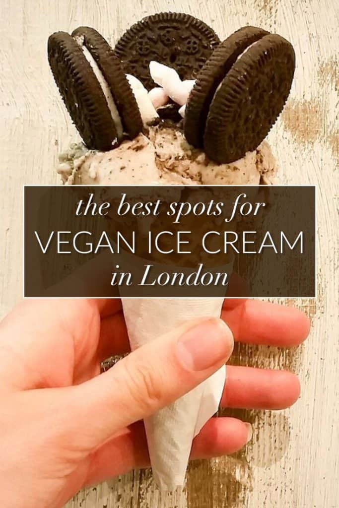 vegan ice cream in london