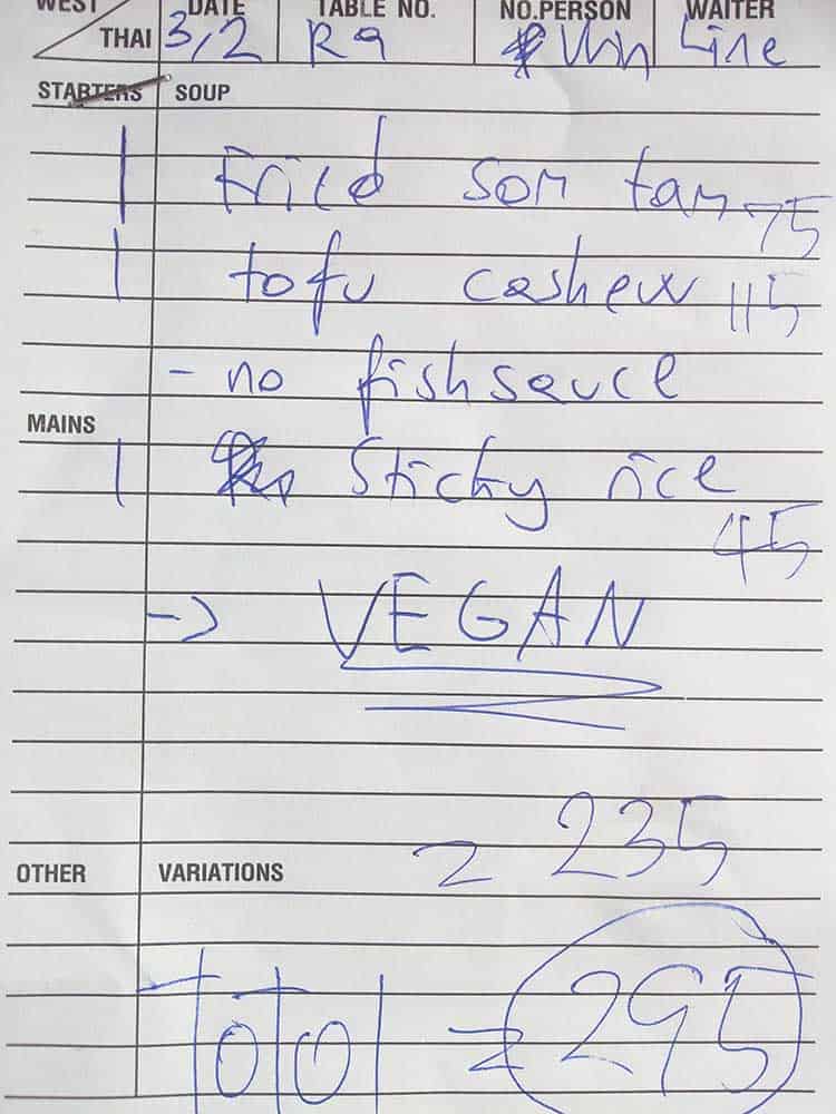 Castaway Resort understands what veganism is