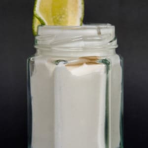 Vegan Garlic Lime Mayonnaise