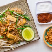 Vegan Pad Thai Recipe ผัดไทยเจ