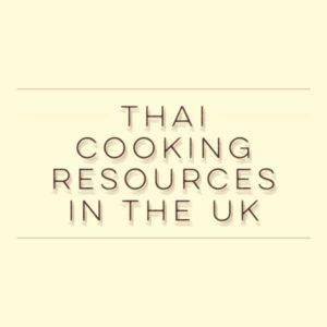 Thai Food Shopping UK