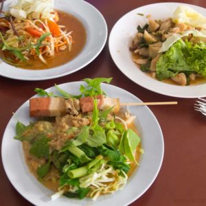 Lunch at Chamlong's Asoke in Bangkok
