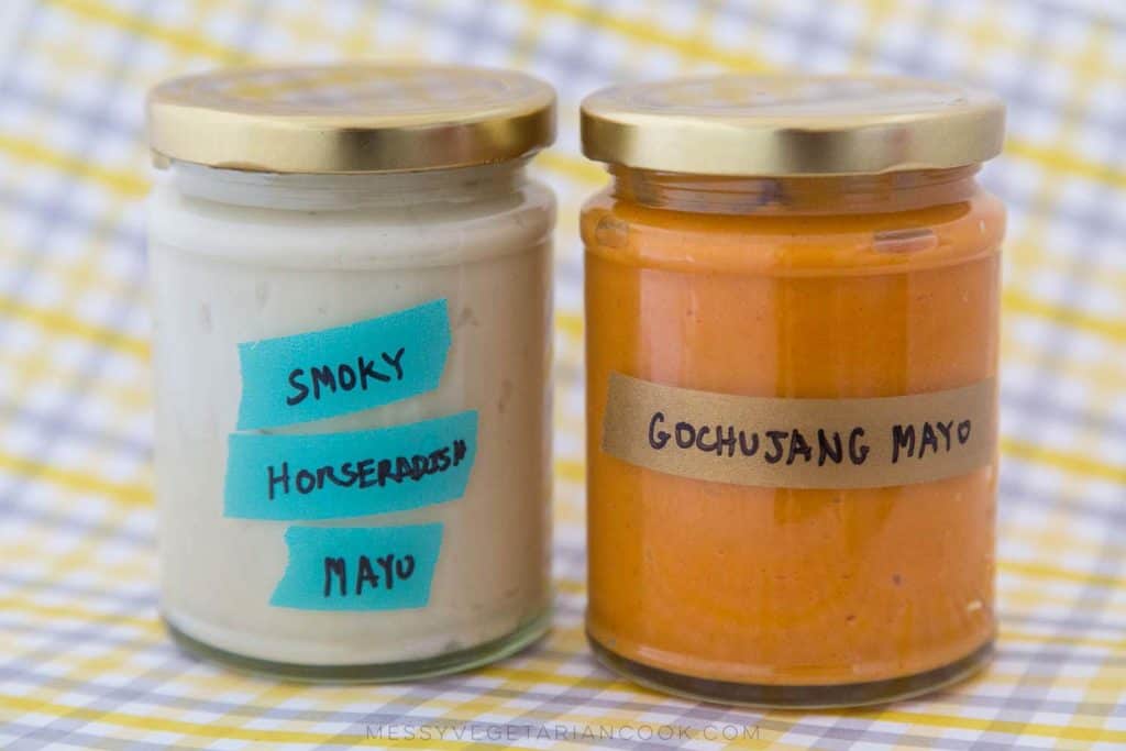 Smoky Horseradish and Gochujang Mayonnaise