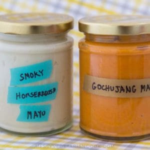 Smoky Horseradish and Gochujang Mayonnaise