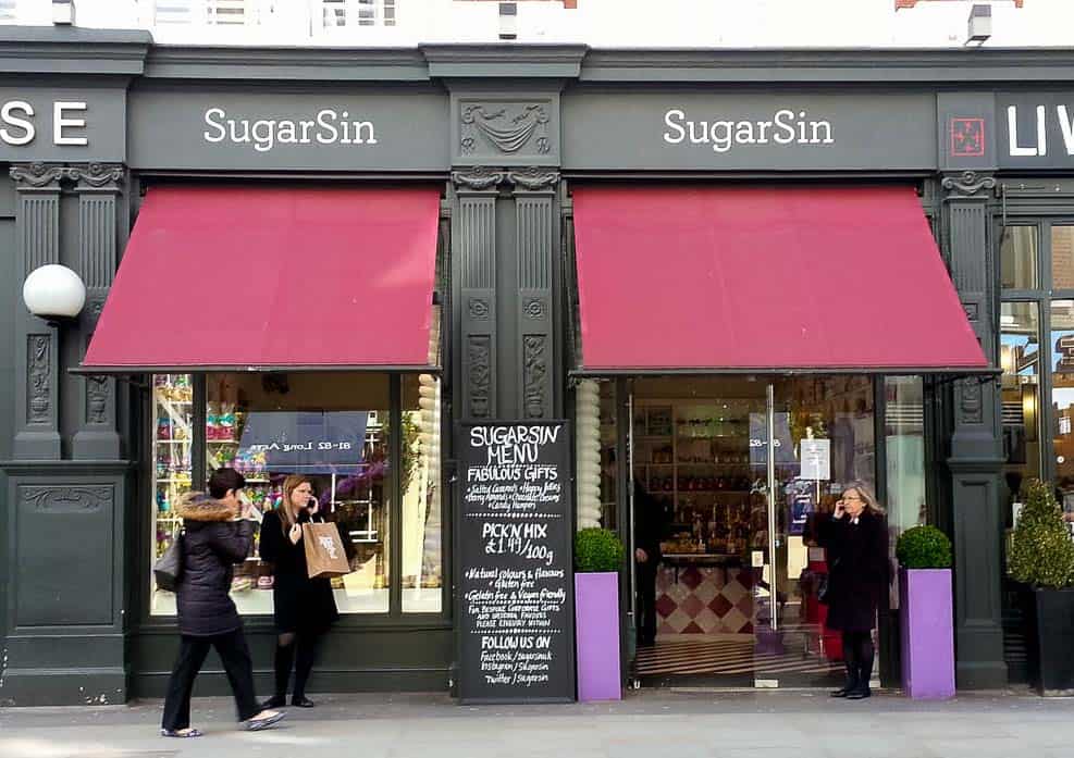 SugarSin Covent Garden