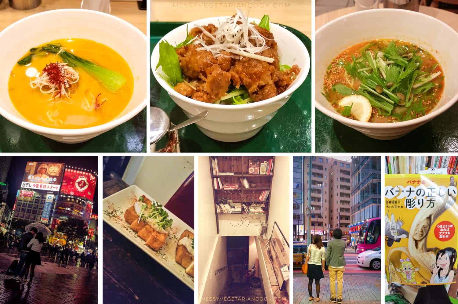 vegan travel and food in Tokyo from T's Tan