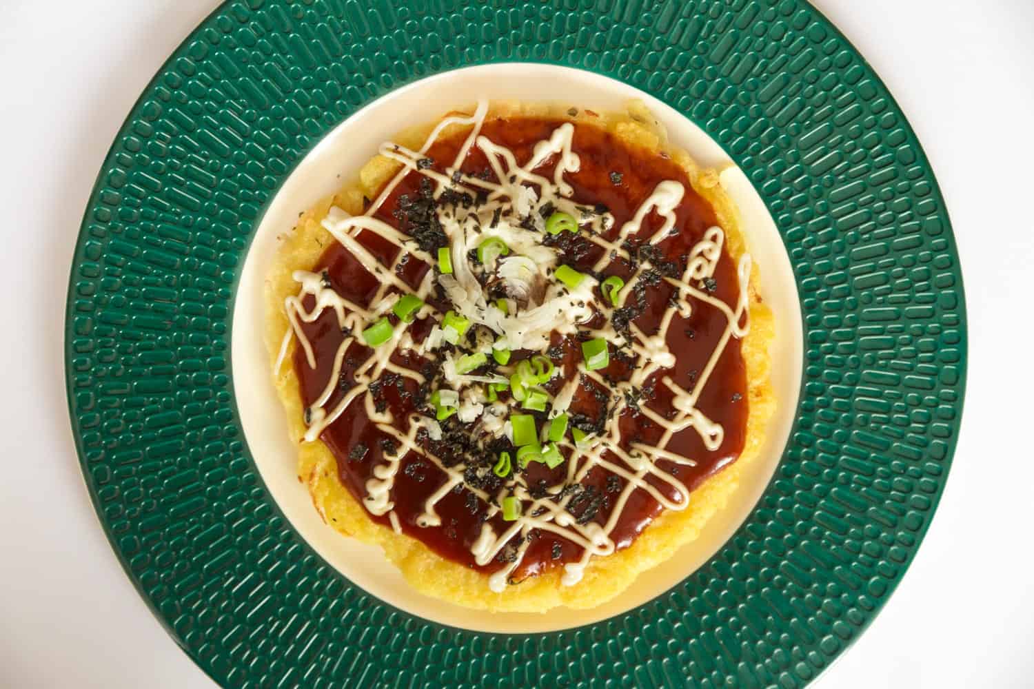 Kansai style vegan okonomiyaki