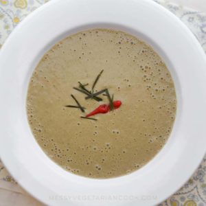 vegan corn soup