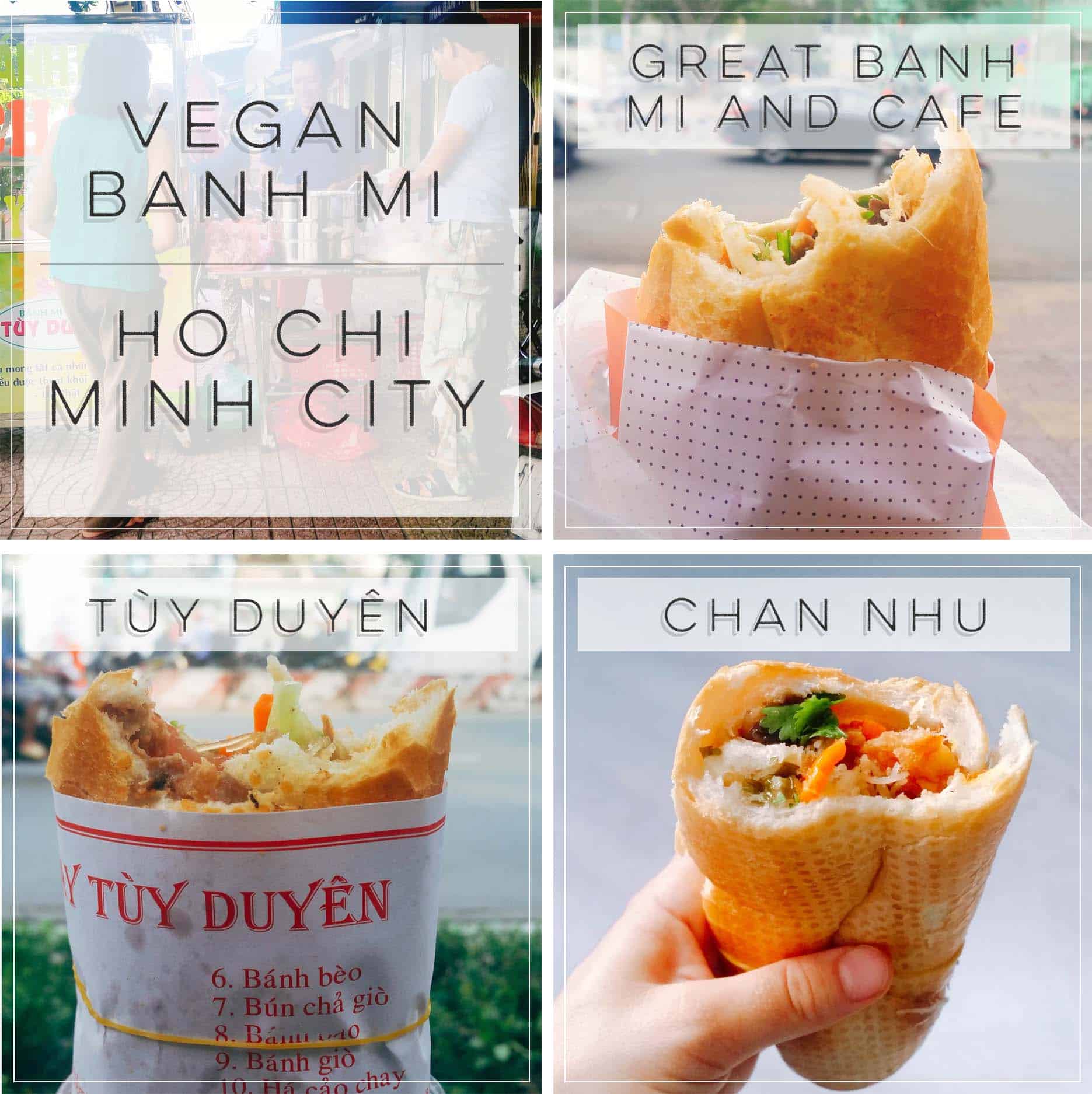 Vegan Banh Mi in Ho Chi Minh City