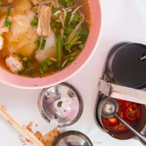 Dtom Yum Noodle Soup