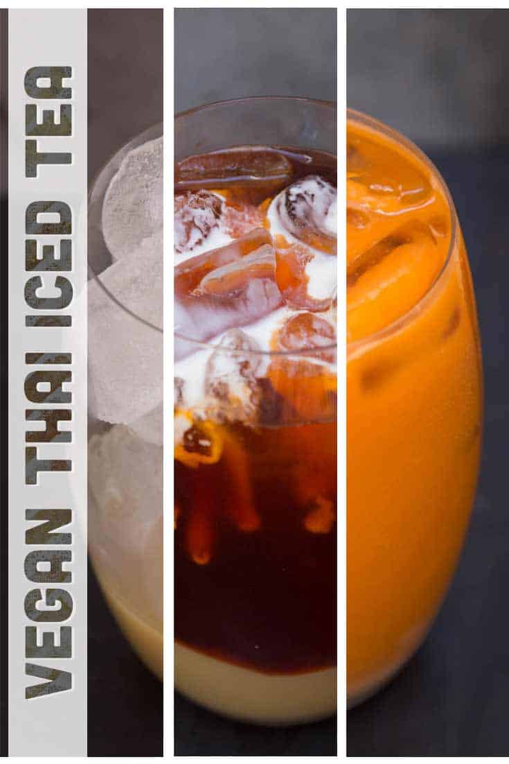 Vegan Thai Iced Tea Cha Yen