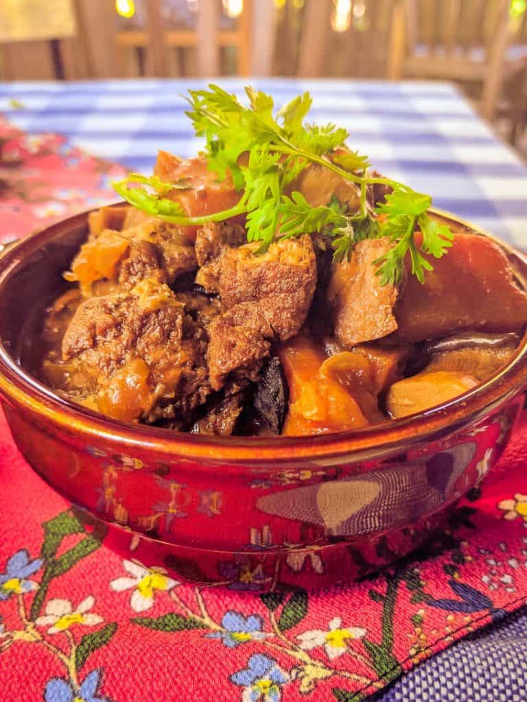 Vegan Stew in Mae Hong Song