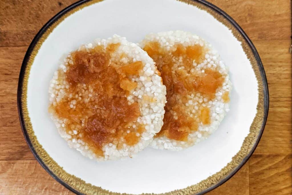 Lempeng sagu – Sago and Coconut Pancakes
