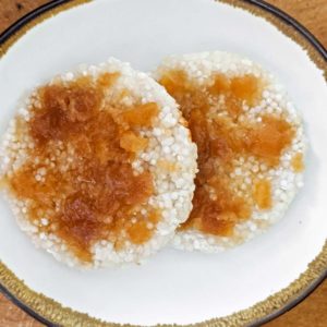 Lempeng sagu – Sago and Coconut Pancakes