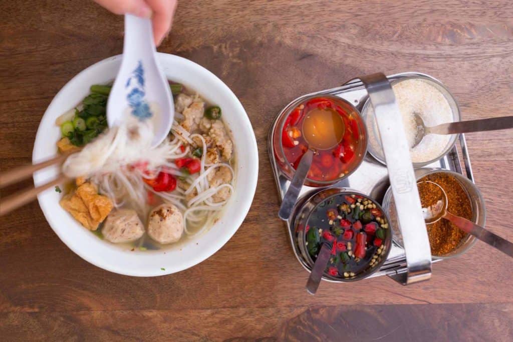 vegan thai noodle soup