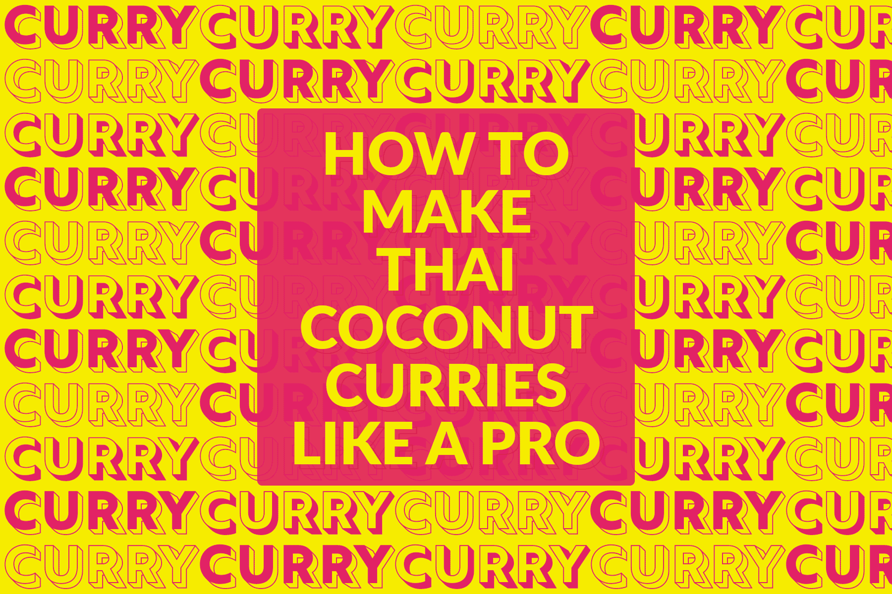How to make Thai coconut curry - Messy Vegan Cook