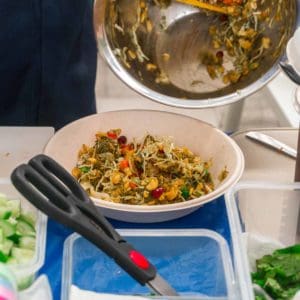 Burmese tea leaf salad by The Burmese Vegan in Bangkok