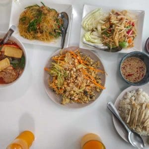 Lunch from from The Rice & Healthy food vegetarian vegan plant based เจ มังสวิรัติ ข้าวทิพย์ & เฮลท์ฟู้ด in Bangkok