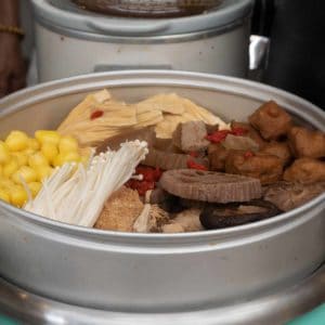 Vegan bak kut teh from Na Vayla Paplern in Bangkok